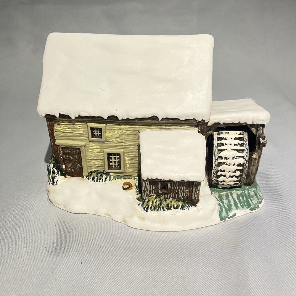 Currier & Ives Museum of the City of New York Frozen Up Lighted House No light.